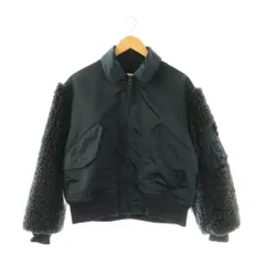 ハイク HYKE 25AW FAUX SHEARLING TYPE CWU-45/P JACKET 中綿ジャケット ブルゾン 1 ネイビー /ES ■OSのサムネイル