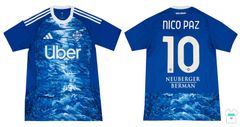 Adidas 25/26 コモ ホームユニフォーム ニコパス 10公式マーキング付き