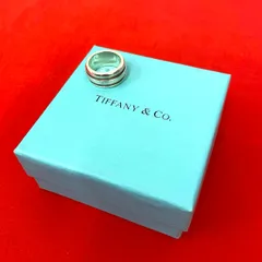 極 美品 TIFFANY&Co. ティファニー グルーブド ダブルライン リング シルバー925 指輪 アクセサリー ジュエリー 7号 レディース シルバー