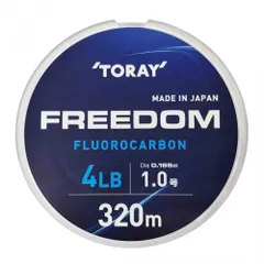 TORAY 東レフィッシング フリーダム 320m ナチュラル 4lb/1号のサムネイル