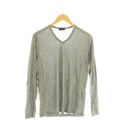 ジョセフオム JOSEPH HOMME ジョゼフオム VネックL/Sカットソー Tシャツ 48 グレー /DF ■OS ■ADのサムネイル
