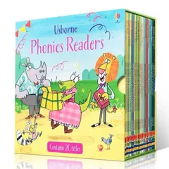 Phonics Readers 20冊セット 点読版 英語絵本 フォニックス学習 子供向け 音声付き 英語教材 幼児 小学生のサムネイル