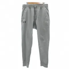アンダーアーマー UNDER ARMOUR 美品 スウェットパンツ スラックス LG グレー ウエストゴム /NL ■ECF003
