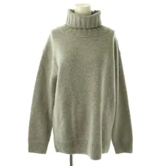 ミューズ ドゥーズィエム クラス MUSE de Deuxieme Classe JADE タートルネック プルオーバー ニット セーター 長袖 カシミヤ混 グレー /HK ■OS