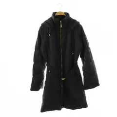 クラスロベルトカヴァリ class roberto cavalli ロングダウンコート 42 黒 ブラック /AB ■OSのサムネイル