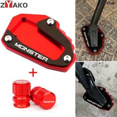 DUCATI MONSTER 937 MONSTER 950 SP MONSTER 821 1200 S 696 795 797 CNC モーターサイクル用キックスタンド サイドスタンド エクステンシ