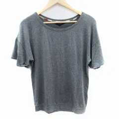 バーバリー ロンドン BURBERRY LONDON Tシャツ カットソー 半袖 ロゴ刺繍 1 グレー /SM14
