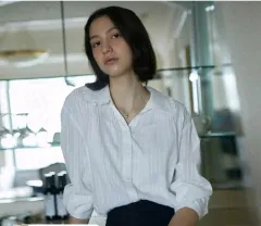 チュードメント VINTAGE FRILL BLOUSE