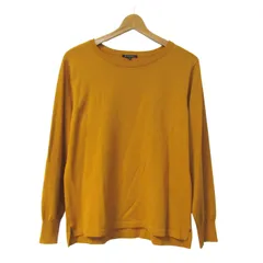 ニジュウサンク ニット トップス 長袖 セーター レディース 40サイズ イエロー 23区 【中古】のサムネイル