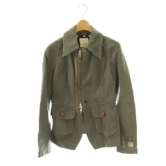 ディーゼル DIESEL ジップアップジャケット ミリタリー S カーキ /MY ■OS ■GY19