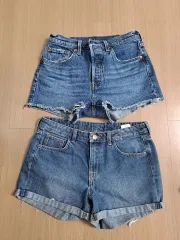 リーバイス 501 デニムハーフパンツ 27 H&M ハーフパンツ まとめ