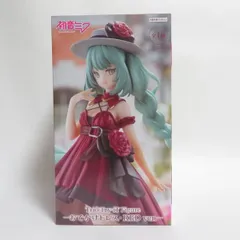 中古 未開封品 Trio-Try-iT Figure 初音ミク 初音ミク おでかけドレス・RED ver. FuRyu/フリュー フィギュア pr03769