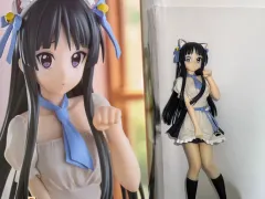 けいおん！ 냥카페 ネコミミ メイド フィギュア＋ニュータイプ キーホルダー