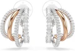 【新品・送料無料】スワロフスキー イヤリング 白 上品 ギフト