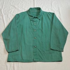 襤褸 鬼フェード ビンテージ ジャーマン HBT ワークジャケット