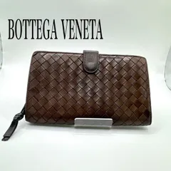 ボッテガヴェネタ イントレチャート 長財布 ブラウン