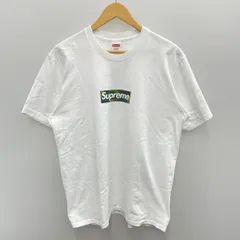 【中古】SUPREME 23AW BOX LOGO Tee カモ サイズL ホワイト[91]