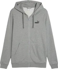 プーマ PUMA ESS スモール NO.1 ロゴ フーデッドジャケット TR 687523 03 MEDIUMGRAYHEATHER
