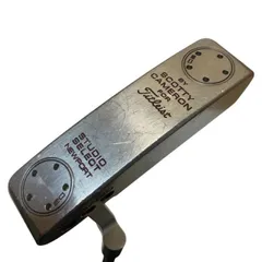 【中古】 タイトリスト SCOTTY CAMERON STUDIO SELECT NEWPORT 33インチ(20g) パター PT スチール (フレックスその他) メンズ 男性用 右利き 右用 Cランク ゴルフクラブのサムネイル