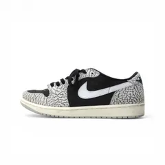 NIKE AIR JORDAN 1 RETRO LOW OG BLACK CEMENT サイズ290cm CZ0790-001 箱有 ナイキ エアジョーダン1 ロー ブラックセメント スニーカー 大名店