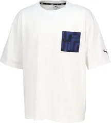 プーマ PUMA ESS ELEVATED MX SS T シャツ  693415 45 VIBRANTBLUE