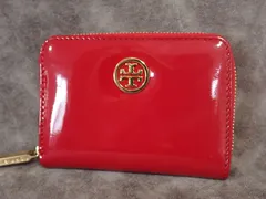 【極美品】Tory Burch トリーバーチ コインケース 小銭入れ カードケース エナメル レッド 赤 正規品