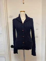 POLO ポロラルフローレン ショールカラー ケーブル カーディガン