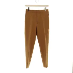 ルルウィルビー Loulou Willoughby パンツ 1 ブラウン 無地 長ズボン テーパード /JP