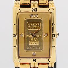 新品電池⭐️極美品ELGIN エルジン 腕時計 インゴット 1g FK-928-C 