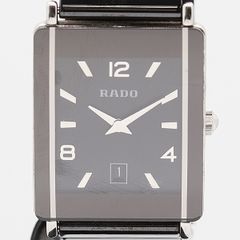 動作品 RADO ダイアスター アナデジ セラミカ 希少ラバーベルト USED