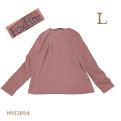 Fox Fire長袖ピグメントロンTLピンク ロングTシャツHH02054のサムネイル