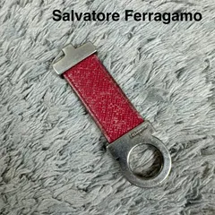 訳あり Salvatore Ferragamo ガンチーニ キーリング キーホルダーのサムネイル