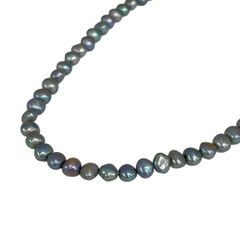 ◇黒蝶真珠 大玉10.6mm ◇バロックパール 全長44cm ネックレス - メルカリ