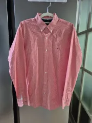 Tommy Hilfiger レッド ギンガムチェック シャツ