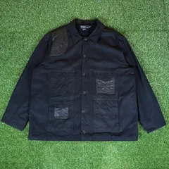 90s POLO by Ralph Lauren ハンティングジャケット ポロバイラルフローレン レザーガンパッチ サイズ メンズ XXL 90年代 VINTAGE ビンテージ ヴィンテージ ストリート アメカジ 古着 b26032034【ワークジャケット】