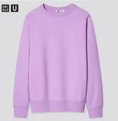 UNIQLO U スウェットTシャツ ライトパープル L