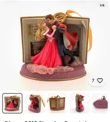 ディズニー 眠れる森のプリンセス オーロラ オーナメント ピンクドレス (新品)