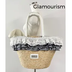 ♡Glamourism　グラマーイズム　セシリア　バッグ　ドッグウエア　犬服　巾着開閉　リードフックあり　犬用品　ペット用品　お出掛け　旅行　通院　ペットキャリー　キャリーバッグ　送料込み　6449648のサムネイル