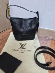 レディース ブラック バケットバッグ