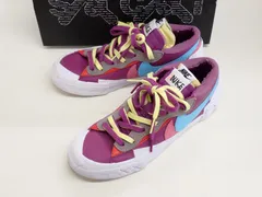 ★6033☆NIKE ナイキ × sacai サカイ × KAWS カウズ BLAZER LOW ブレーザー ロー  DM7901-500 スニーカー　25㎝
