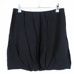 マイダルタニアン my D'artagnan バルーンスカート フレア ミニ タック サイドファスナー 無地 36 黒 ブラック ボトムス /T2