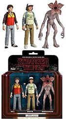 [중고] Funko - Figurine Stranger Things - 3 Pack Will Dustin demogorgon 8cm - 0889698208345