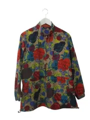 トピィーズ Topys ブルゾン ジャケット ジップアップ 総柄 プリント ベージュ系 アウター 上着