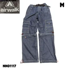 90s Y2K airwalk コンバーチブル　デニム　カーゴパンツ　バギーパンツのサムネイル
