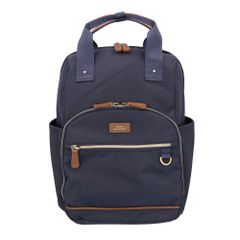 LOOK inn 新品未使用 ナイロン2WAYリュック トート 紺 多収納 - メルカリ