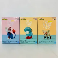 【まとめ】 僕のヒーローアカデミア Fluffy Puffy 3体 セット フィギュア ヒロアカ / デクシープ バクドッグ ショートキャット 緑谷出久 爆豪勝己 轟焦凍