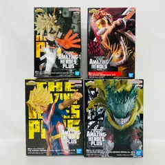 【まとめ】 僕のヒーローアカデミア THE AMAZING HEROES フィギュア 4体 セット / 緑谷出久 オールマイト 爆豪勝己 ホークス DX PLUS ヒロアカ