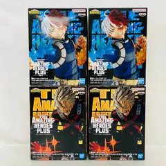 【まとめ】 僕のヒーローアカデミア THE AMAZING HEROES PLUS フィギュア 4体 セット / 爆豪勝己 轟焦凍 ヒロアカ アメイジング ヒーローズ プライズ