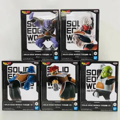 【初版】 ドラゴンボール Z SOLID EDGE WORKS 出陣 ギニュー 特戦隊 5体 セット / ギニュー ジース バータ リクーム グルド 台座付 DRAGONBALL フリーザ軍
