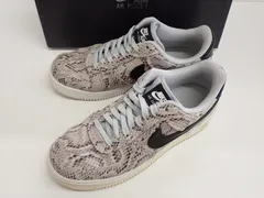 ★6032☆NIKE ナイキ AIR FORCE 1 07 PRM SNAKESKIN スネークスキン エアフォース 1 07 プレミアム BQ4424-100 スニーカー　25.5㎝